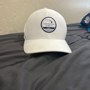 TravisMathew White Baseball Cap